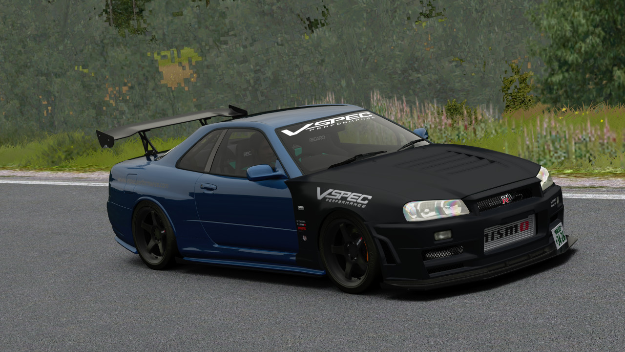 Nissan Skyline GTR R34 V-Spec performance